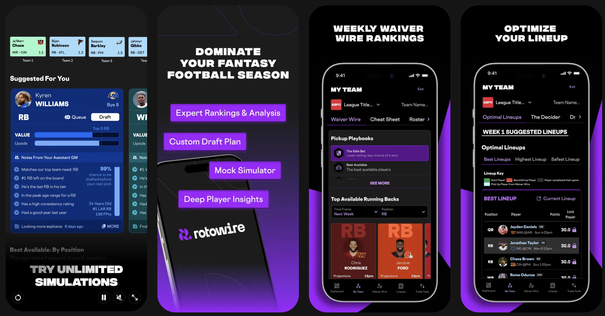 RotoWire Fantasy Football
